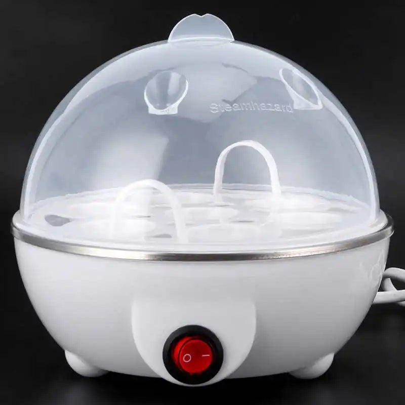 Egg  Cooker Electric Eggs Boiler Multifunctional Mini Eggs Cooker  Poacher for Breakfast Use Kitchen Utensil