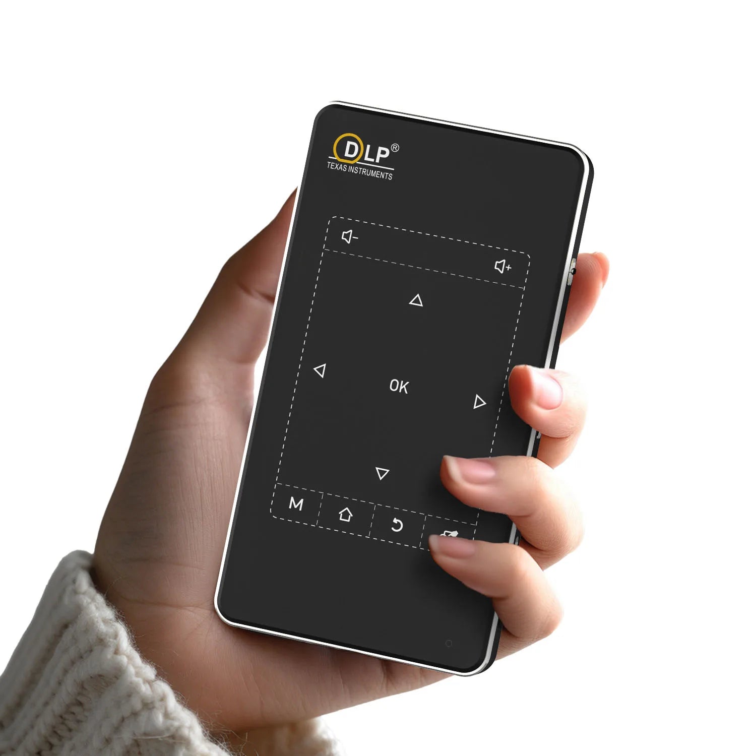 DLP Smart WiFi Android Portable LED Mobile Video 3D 4K Education Mini Portable Projector Support 1080P Vidéo Projecteur
