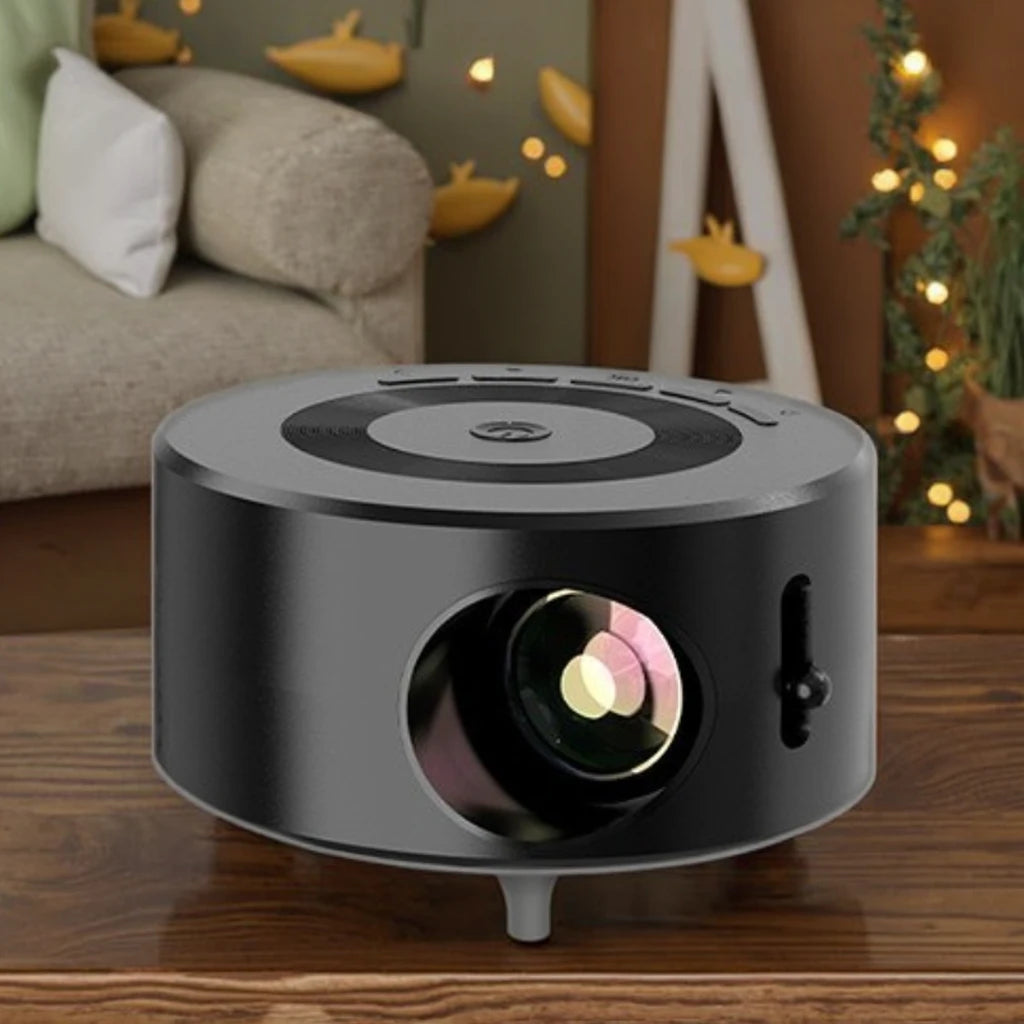 YT200 Mini Portable Projector Kids No System No Plug Usb 1080 Resolution LED/LCD Lamp Screen Mirror Manual Focus Factory-Direct