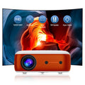 Auto Keystone Mini Portable Projector 4K Smart Projector WiFi Screen Adjustment 180 De Rotation Home Video Built in Android 11