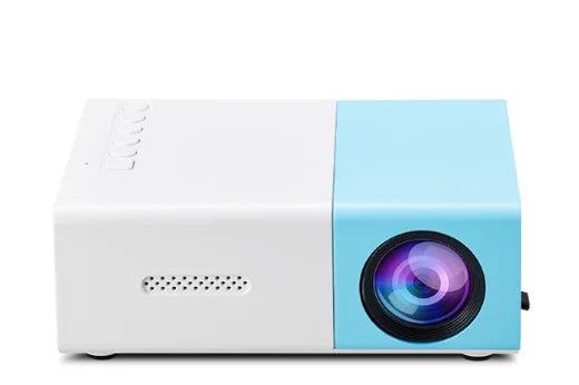 Hot Selling YG300 Yellow White Projector for Home Use  High-definition Mini Portable Projector for Bedroom Wall Projection