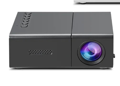 Hot Selling YG300 Yellow White Projector for Home Use  High-definition Mini Portable Projector for Bedroom Wall Projection