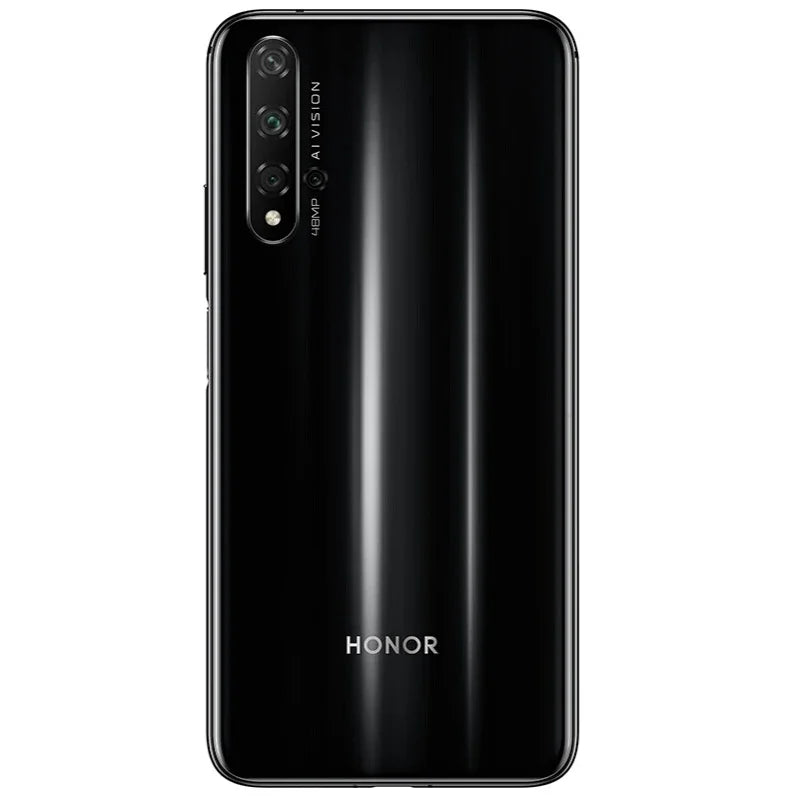 HONOR 20 4G Smartphone Global Firmware Haisi Qilin 980 6.26-inch Magic UI 2.1.0 3750 mAh Android 9.0 rear camera 48MP used phone