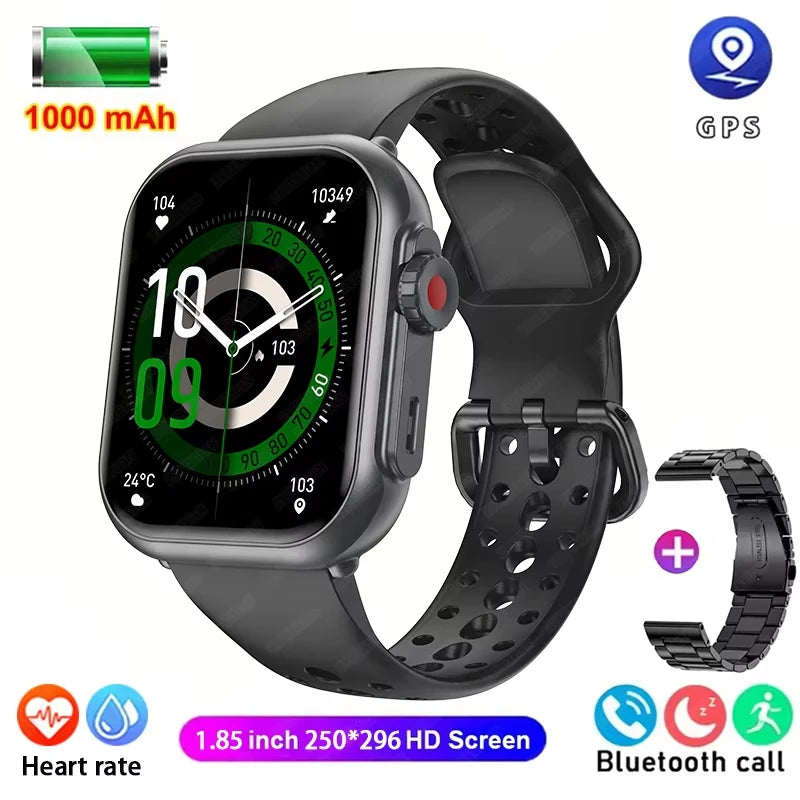Watch Ultra 2 SE Men Women Smart Bracelet 1000mAh Battery GPS AMOLED Display Bluetooth Call Sport Waterproof Smart Watch For IOS