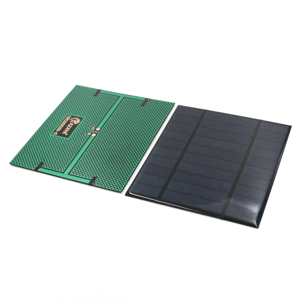 10pcs x 5VDC Solar Panel Power bank 150 160 200 250 500 840 mA Solar Panel 5V Mini Solar Battery cell phone charger portable