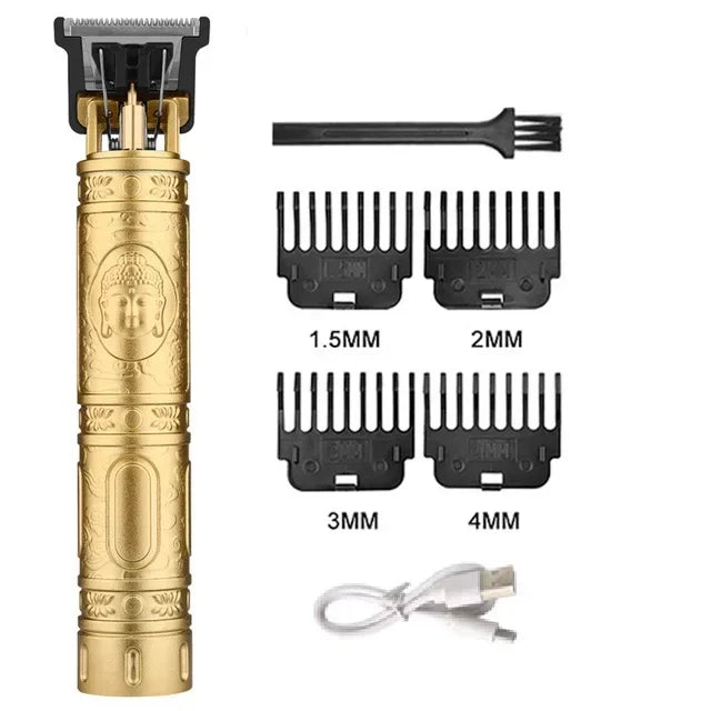 Professional T9 Hair Clipper For Mens USB Fast Rechargeable Beard Care Tools Provide Comfortable Precise Shaving Hair Trimmer