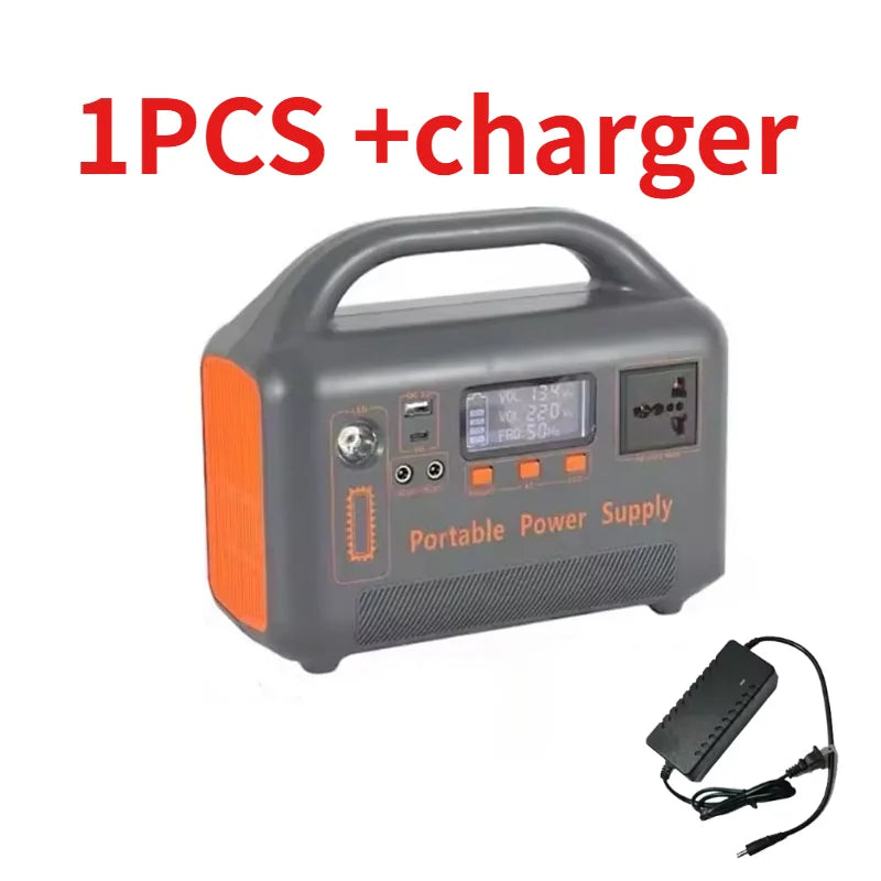 New 400W Portable Power Station 220V 192Wh LiFePO4 Power Bank  for Solar Generator Outdoor Energy Camping RV Backup Power Bank