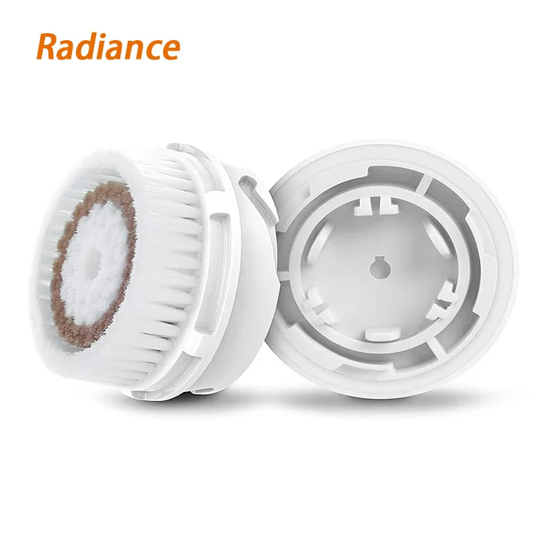 Facial Cleansing Brush Heads Daily Deep Cleaning Pores Sensitive Skin Soft Exfoliating Silicone Face Brush Heads Skin Care Tools