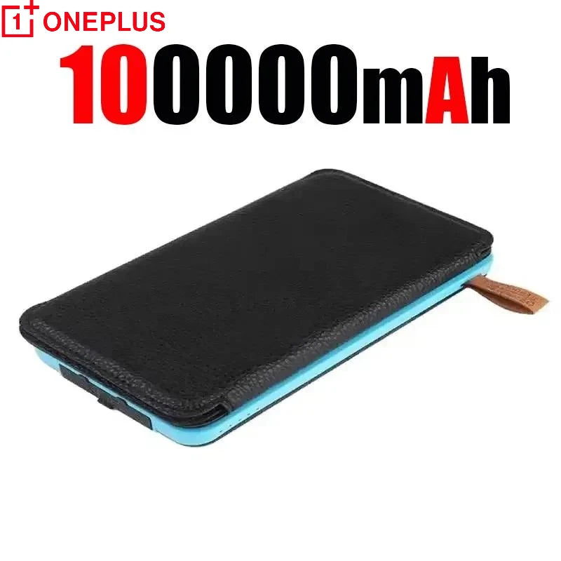 OnePlus 200000mAh Solar Powerbank Portable Folding Solar Panel USB Output Fast Charging Outdoor Camping Waterproof Sun Powerbank