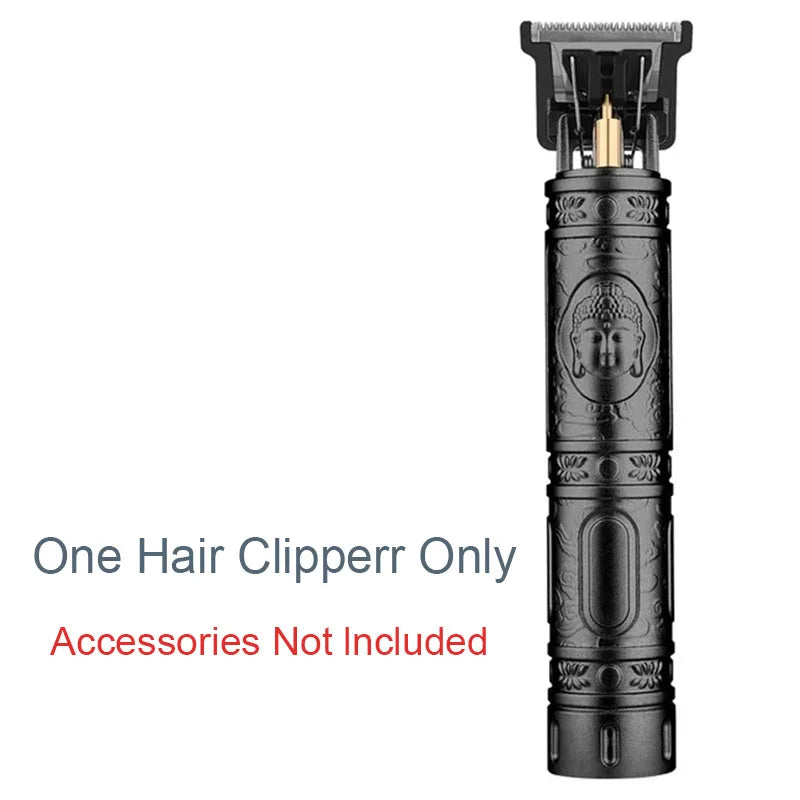 Professional Electric T9 Hair Clipper USB Cordless Beard Trimmer Haircut Grooming Kit Hair Cutting Machine for Stylists