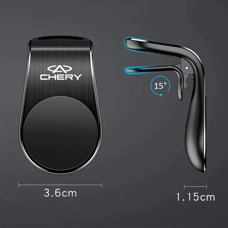 Magnetic Car Phone Holder Car Phone Stand Clip Mount For Chery Omoda Tiggo 7 Pro 4 3 Fulwin 2 Arrizo 6 QQ 5x X1 8 T11 Gx EQ7 E3