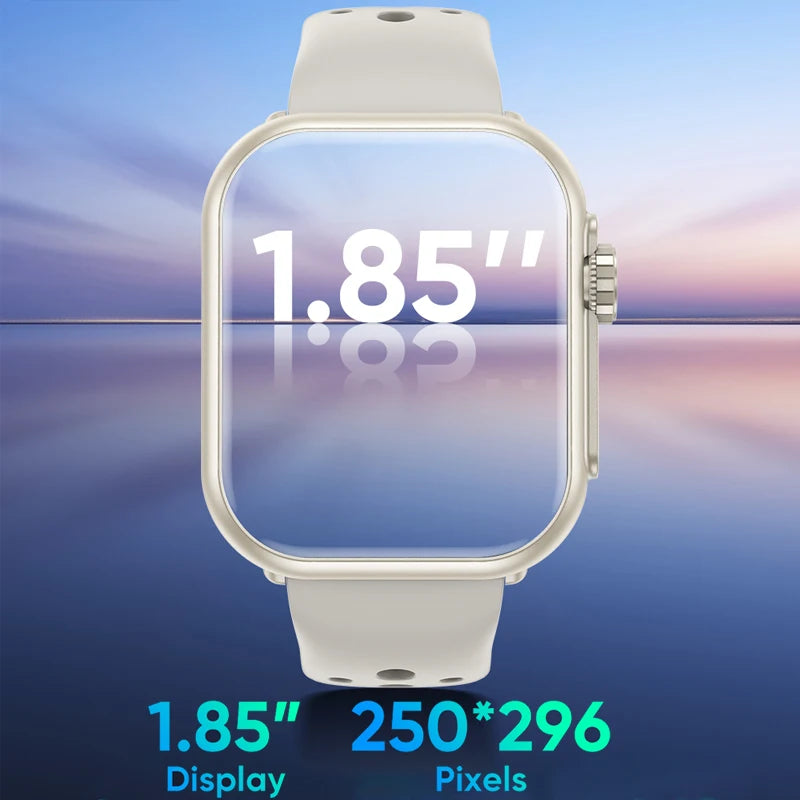 2026 New Women Watch Ultra 2 SE Smart Watches 1000mAh 1.85"AMOLED Full Touch Screen BT Call Smartwatch For IOS Android Gift