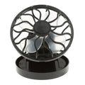 Mini Fan Rechargeable Solar Energy Fan Portable Small Cooling Fan with Clip for Outdoor Use
