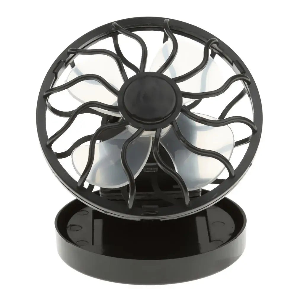 Mini Fan Rechargeable Solar Energy Fan Portable Small Cooling Fan with Clip for Outdoor Use