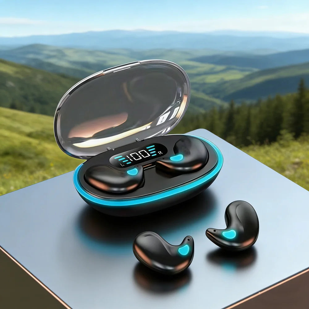 TWS Wireless Bluetooth Earbuds headset Waterproof Earphones Mini earpiece TWS Stereo Headphones