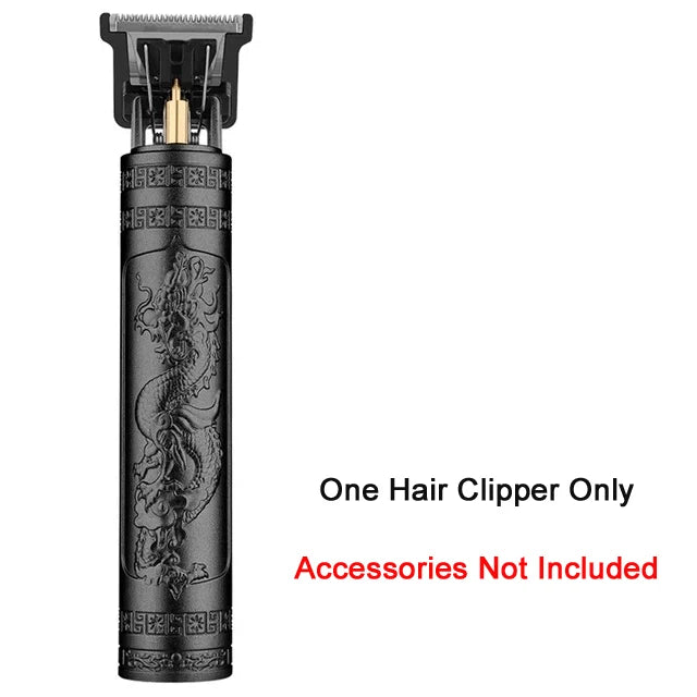 Electric Vintage Shaver Barber Cordless Hair Cutting Machine USB Charging Hair Trimmer Portable Hair Clipper Suitable For Men