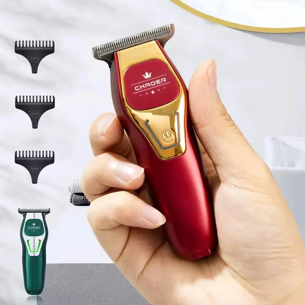 Hair Trimmer Mini Portable Electric Hair Clipper Rechargeable Small Hair Clipper Bald Head Hair Trimmer Barber Haircut Shaver