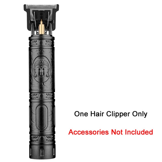 Electric Vintage Shaver Barber Cordless Hair Cutting Machine USB Charging Hair Trimmer Portable Hair Clipper Suitable For Men