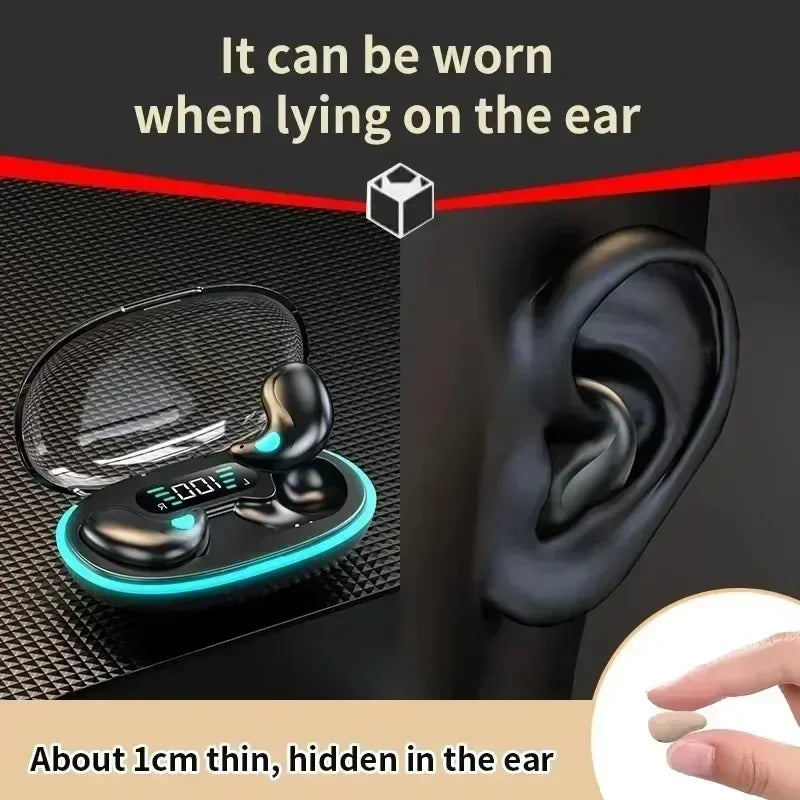 X55 Earphones Wireless Earphones Headphones Noise Reduction Sport Game Sleep Bluetooth Earbuds