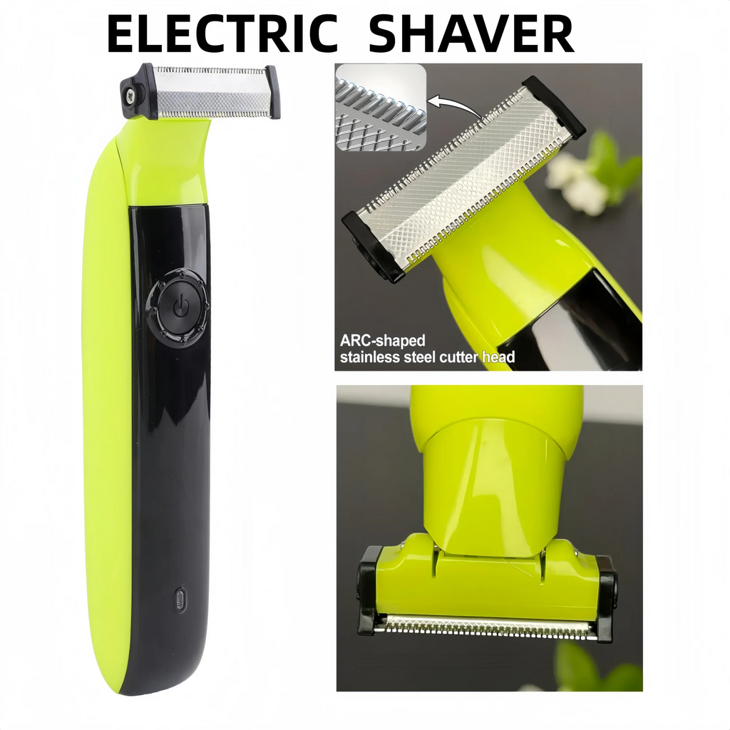 Electric Shaver for Men Professional Beard Trimmer Cordless Razor Body Trimer USB Rechargeable Face Male Hair Shaving Machine
