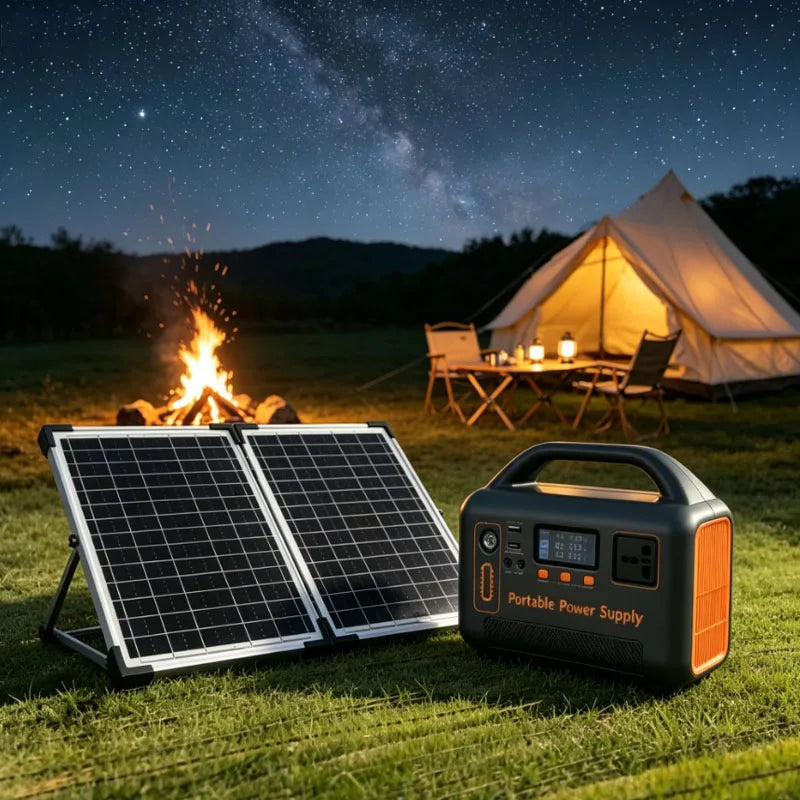 New 400W Portable Power Station 220V 192Wh LiFePO4 Power Bank  for Solar Generator Outdoor Energy Camping RV Backup Power Bank