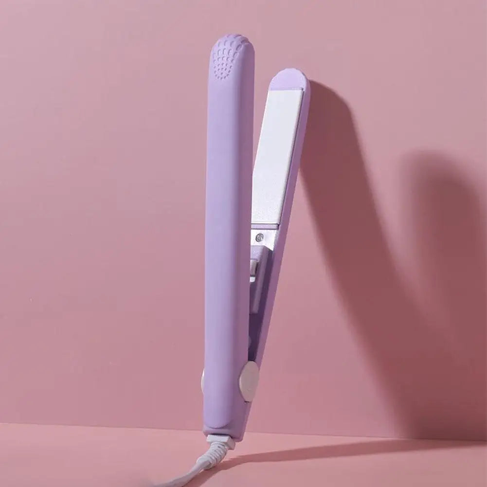 Mini Hair Straightener, Multi-color Splint, Quick Heating, Non-damaging Ceramic Plate, Bangs Clip, Curling and Straightening