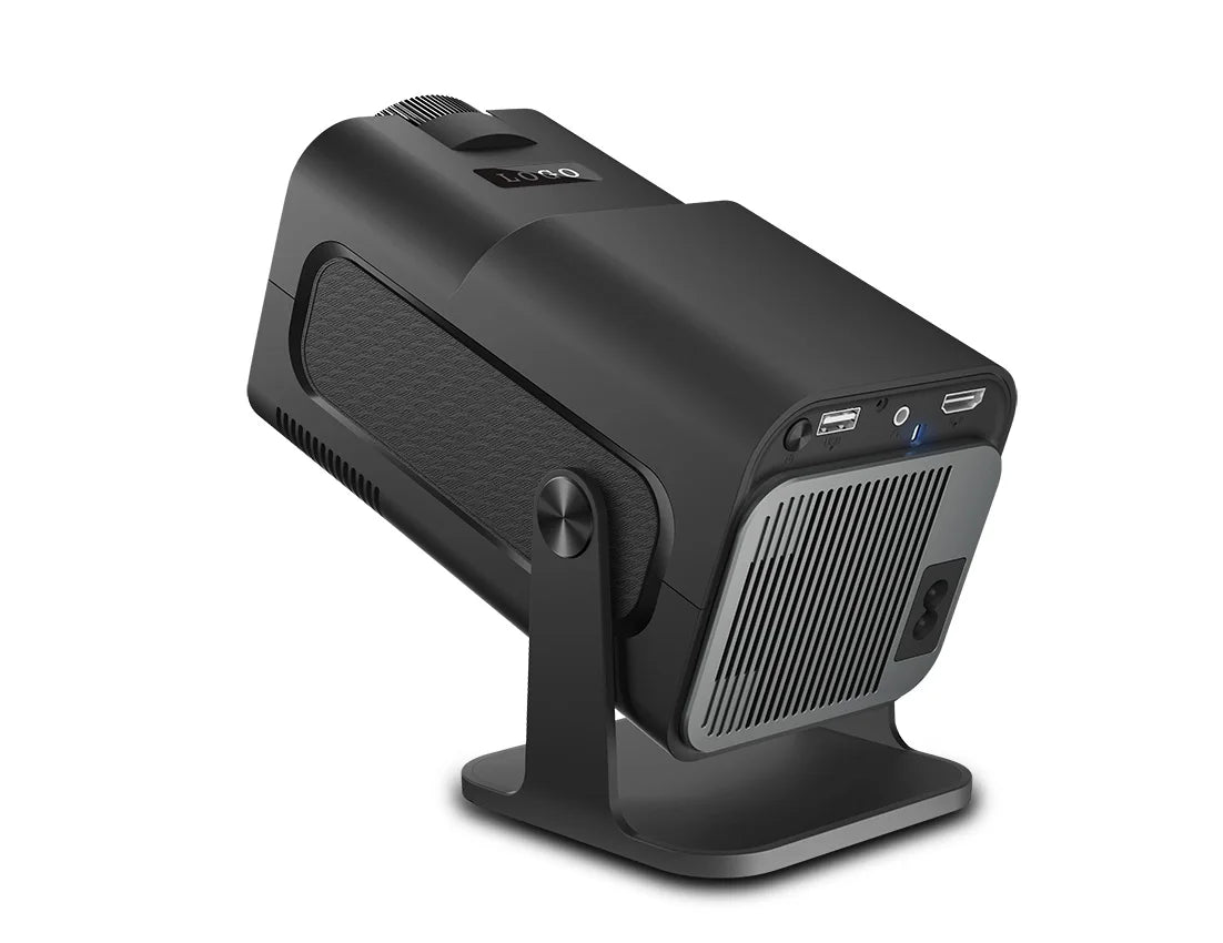 HY320Mini 4k Smart Projector Portable 150inch Screen LCD Home Android 11 Video 200ANSI 1280*720P Outdoor HY320mini Projector