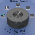 YT200 projector portable home theater small entertainment projector, can be plugged into a phone, supports 5V2A mobile power