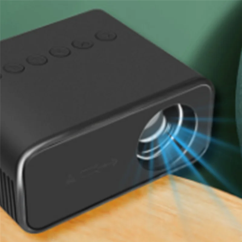 B50B-Mini Projector Portable Home Projector 8K HD Projector Indoor Entertainment Bedroom Game Theater Children's EU Plug