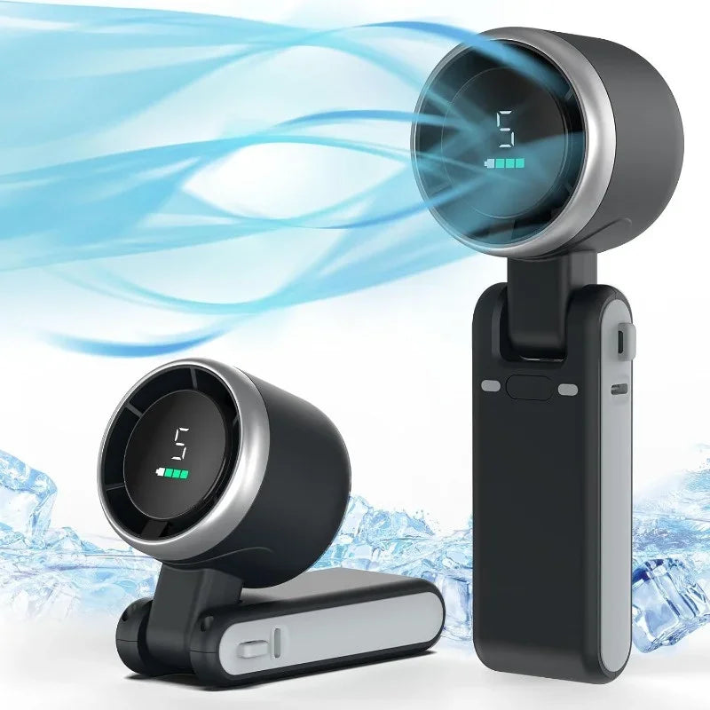 Rechargeable Lithium Battery USB Charging Travel Mini Fan ventilateur de cou ventilador de cuello handheld fan fan rechargeable