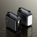 Solar Power Bank 80000mAh Large Capacity Fast Charging Built-in Cable Outdoor Mobile Power Supply  For iPhone & Android