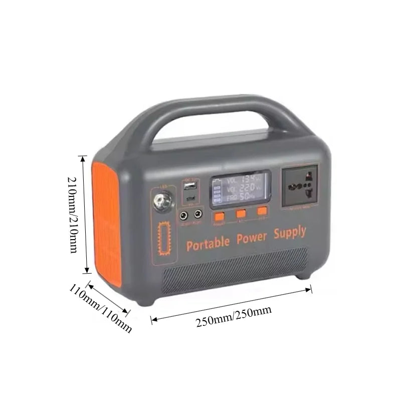 New 400W Portable Power Station 220V 192Wh LiFePO4 Power Bank  for Solar Generator Outdoor Energy Camping RV Backup Power Bank
