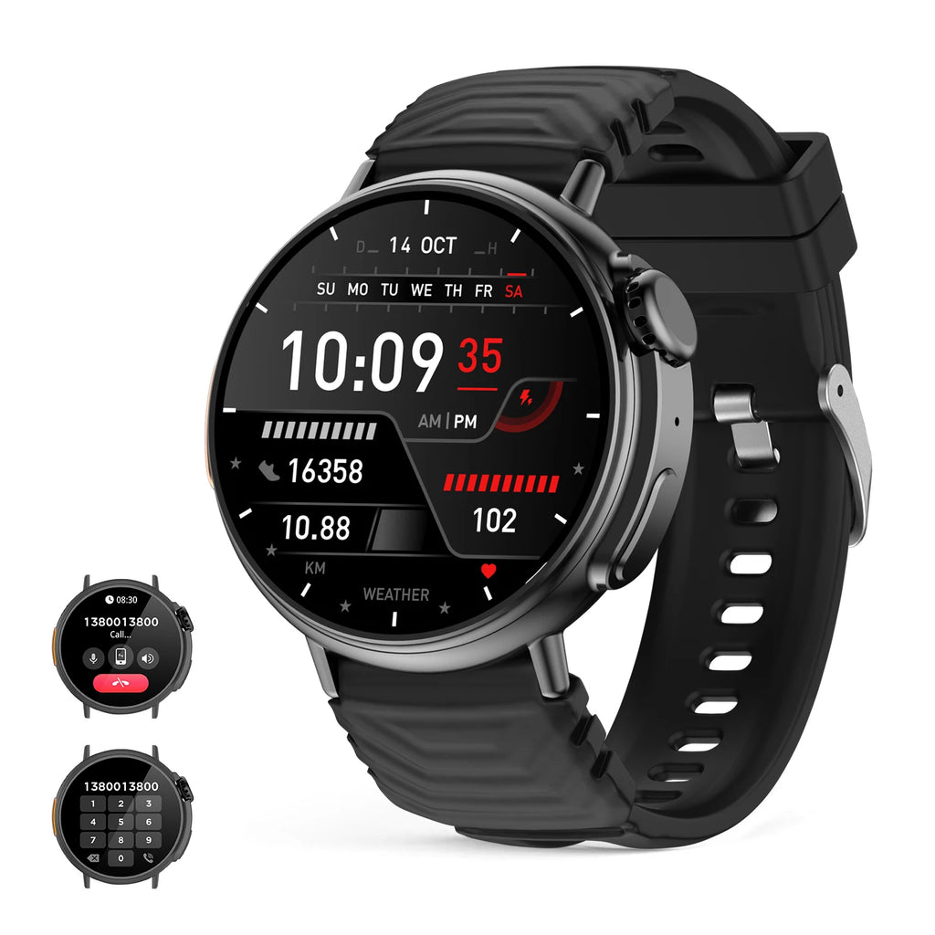 1.52'' HD Display Smart Watch Ultra With Sport Fitness Tracker with Health Tracking,Waterproof,120+ Sport modes for Women men