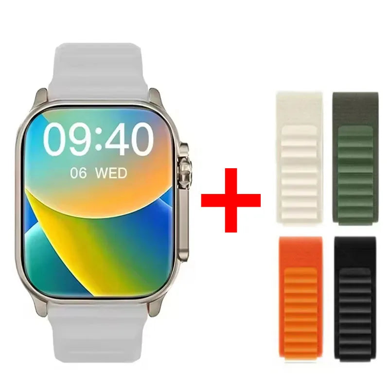 T900 Ultra Smart Watch 2.09" HD Screen 49mm Wireless Charging Bluetooth Call Fitness Smartwatch for Men Women Android IOS ﻿