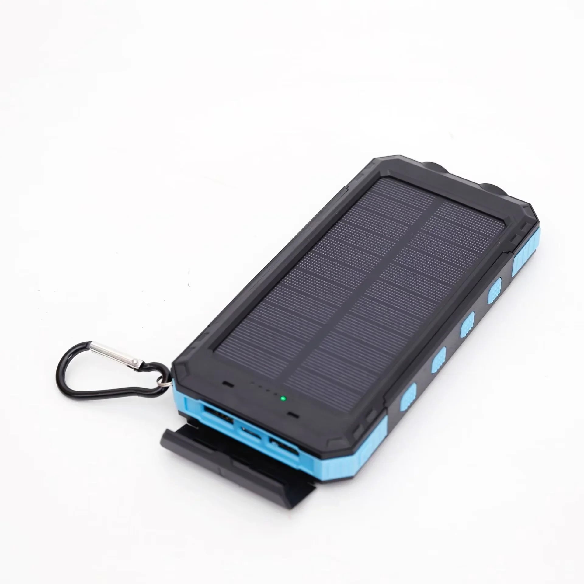 Solar Power Bank 50000mAh Portable Charging Poverbank External Battery Charger Strong Light LDE Light for All Smartphones