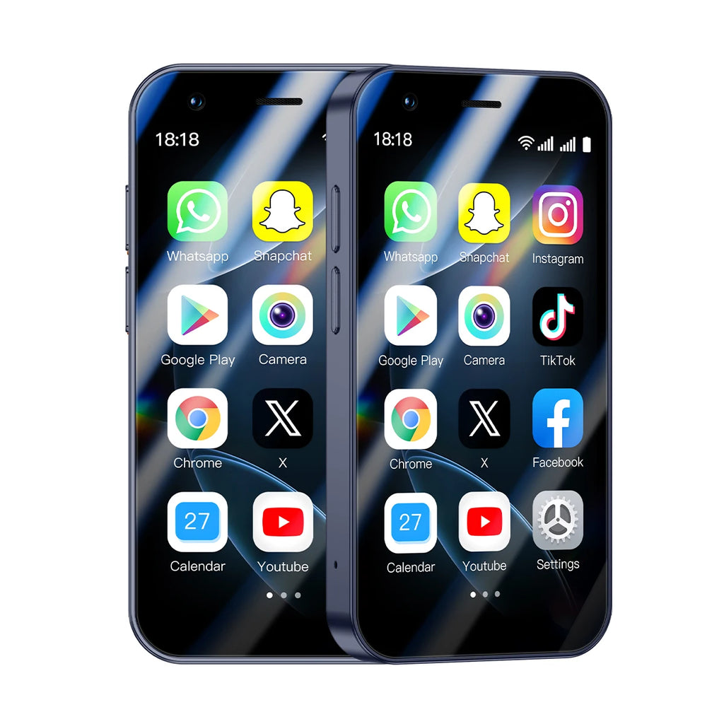 A17 Mini Smartphone 3.0-inch Android System Portable Pocket Phone Dual SIM Dual Standby Face Recognition Technology