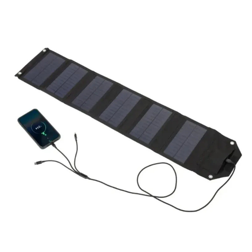 Portable 100W Foldable Solar Panel 5V USB Portable Folding Bag for Cell Phone Outdoor Waterproof Power Bank for Camping Hiking