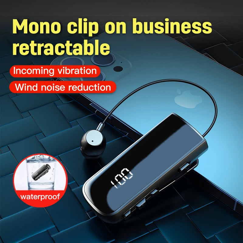 2023 Latest F901IPX8 Watertight Earphone Business Mini Noise Cancelling Wireless Bluetooth Earbuds Vibration Busniss Headphone