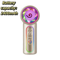Lightweight Mini Handheld Fan Mini Size USB Rechargeable Portable Fan Powerful Turbo Airflow Compact Design USB Rechargeable Fan