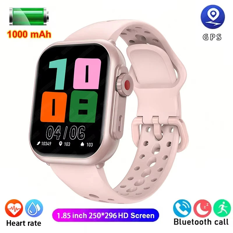 2026 New Women Watch Ultra 2 SE Smart Watches 1000mAh 1.85"AMOLED Full Touch Screen BT Call Smartwatch For IOS Android Gift