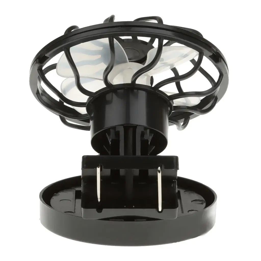 Mini Fan Rechargeable Solar Energy Fan Portable Small Cooling Fan with Clip for Outdoor Use
