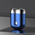 USB Rechargeable Men's Electric Shaver, Portable Waterproof, Whole Body Washable Travel Shaver for Daily & Travel