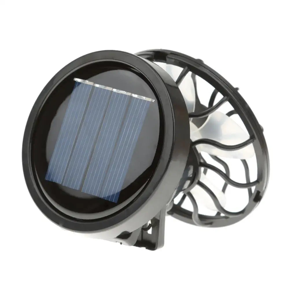 Mini Fan Rechargeable Solar Energy Fan Portable Small Cooling Fan with Clip for Outdoor Use