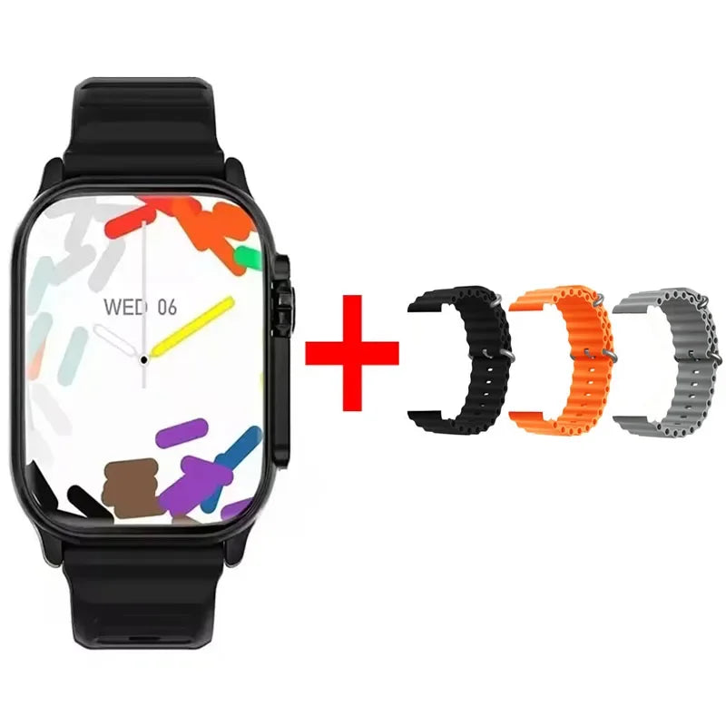 DT900 Ultra 9 Smart Watch 2.09" Big Display 7 Straps Bluetooth Call Fitness Tracker Smartwatch For IOS Android ﻿