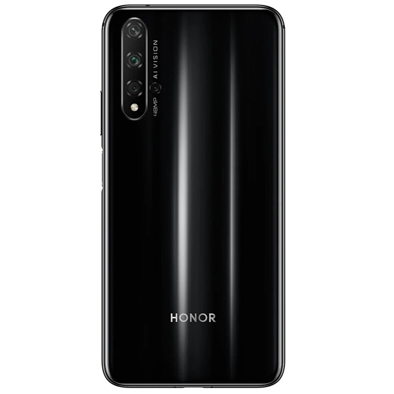 HONOR 20 4G Smartphone Global Firmware Haisi Qilin 980 6.26-inch Magic UI 2.1.0 3750 mAh Android 9.0 rear camera 48MP used phone