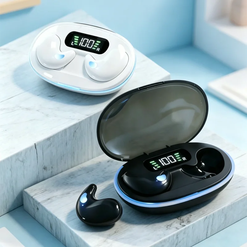 X55 Earphones Wireless Earphones Headphones Noise Reduction Sport Game Sleep Bluetooth Earbuds
