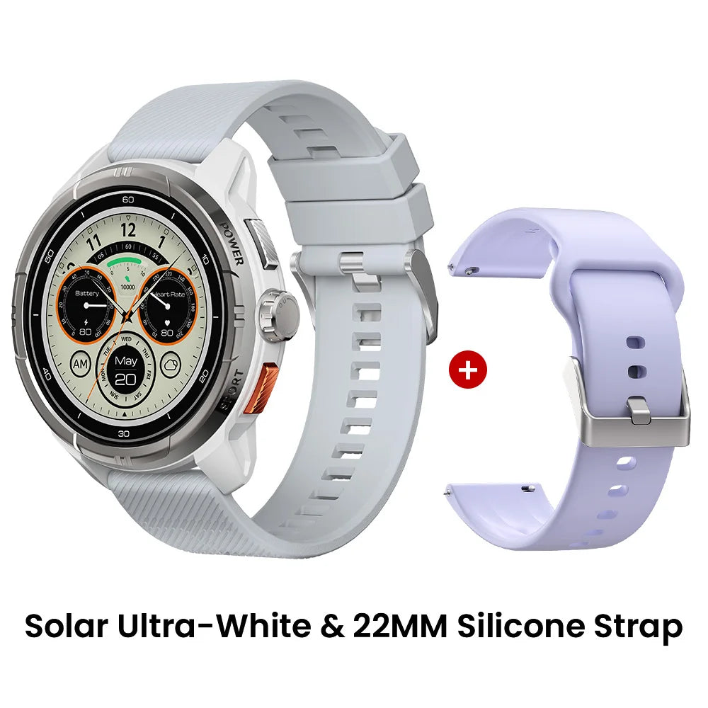 HAYLOU Solar Ultra GPS Smartwatch 1.6” AMOLED Display 5ATM Waterproof Built-in GPS Bluetooth Phone Calls Sports Smart Watch