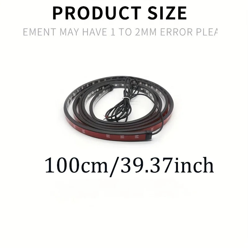 RGB LED Strip Lights for Trucks Operating on 24V an Ambient Lighting Kit for Vehicles Designed for Driving Truck Flashing Light