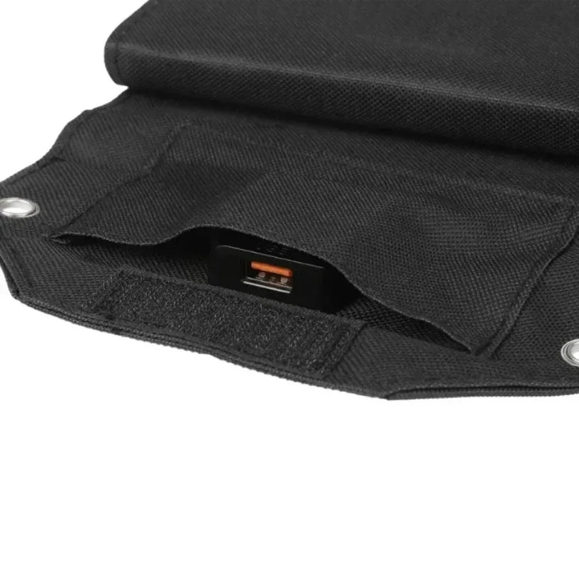 Portable 100W Foldable Solar Panel 5V USB Portable Folding Bag for Cell Phone Outdoor Waterproof Power Bank for Camping Hiking