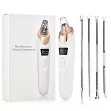 Blackhead Remover Vacuum Suction USB Rechargeable Facial Pore Cleaner Comedone Spot Acne Pimple Black Head Extractor Care Tools